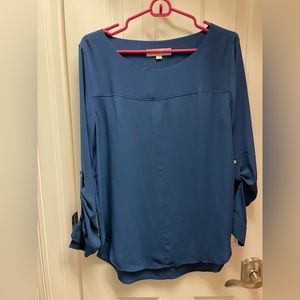 Dark Teal Loft Blouse